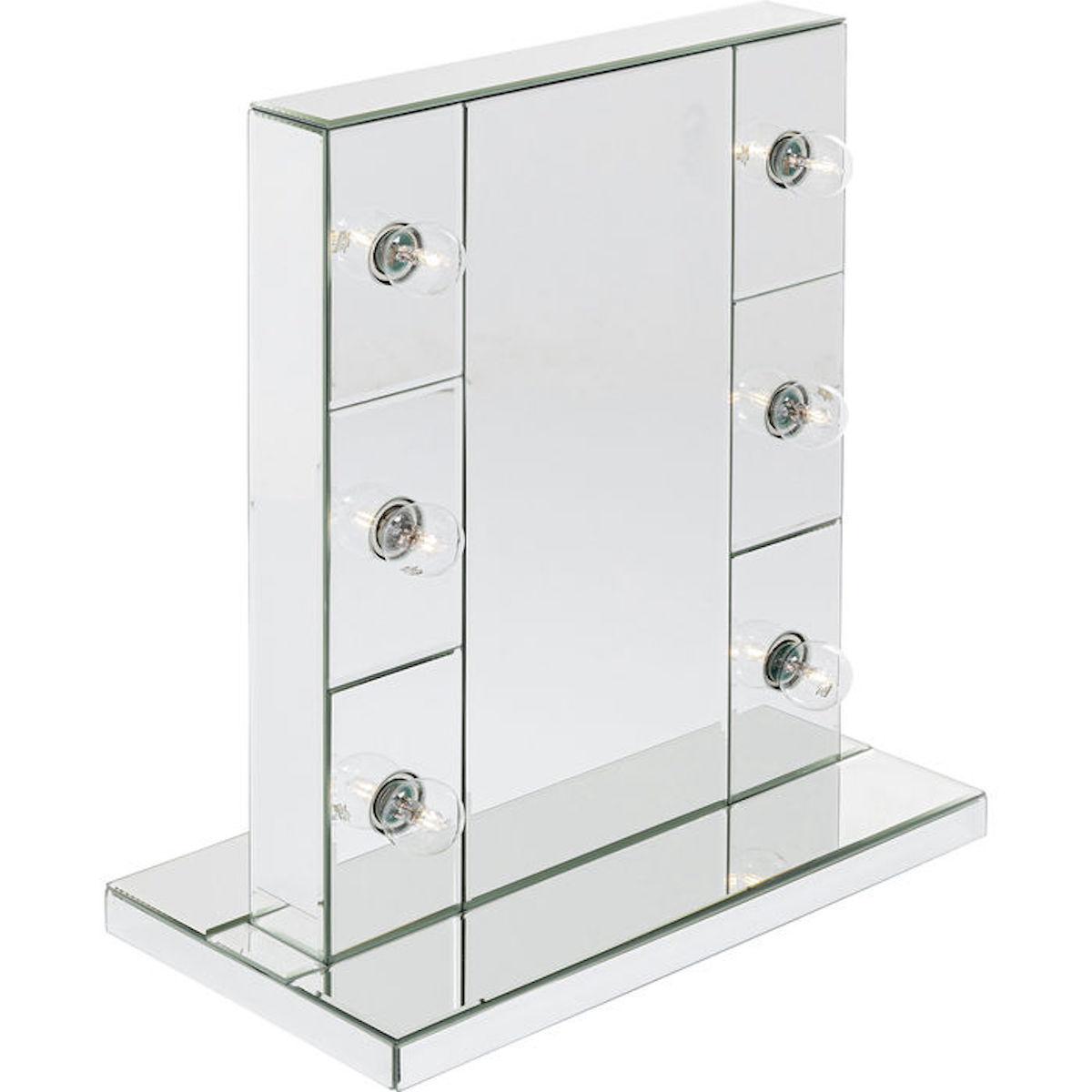 Miroir 56x45cm MAKE UP STRIPES Kare Design