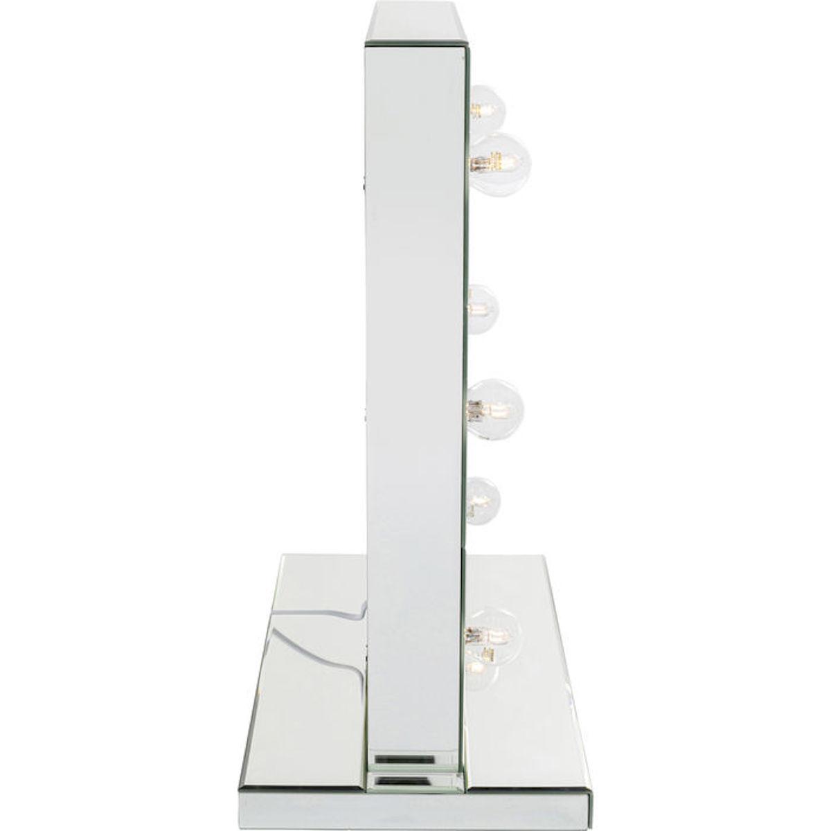 Miroir 56x45cm MAKE UP STRIPES Kare Design