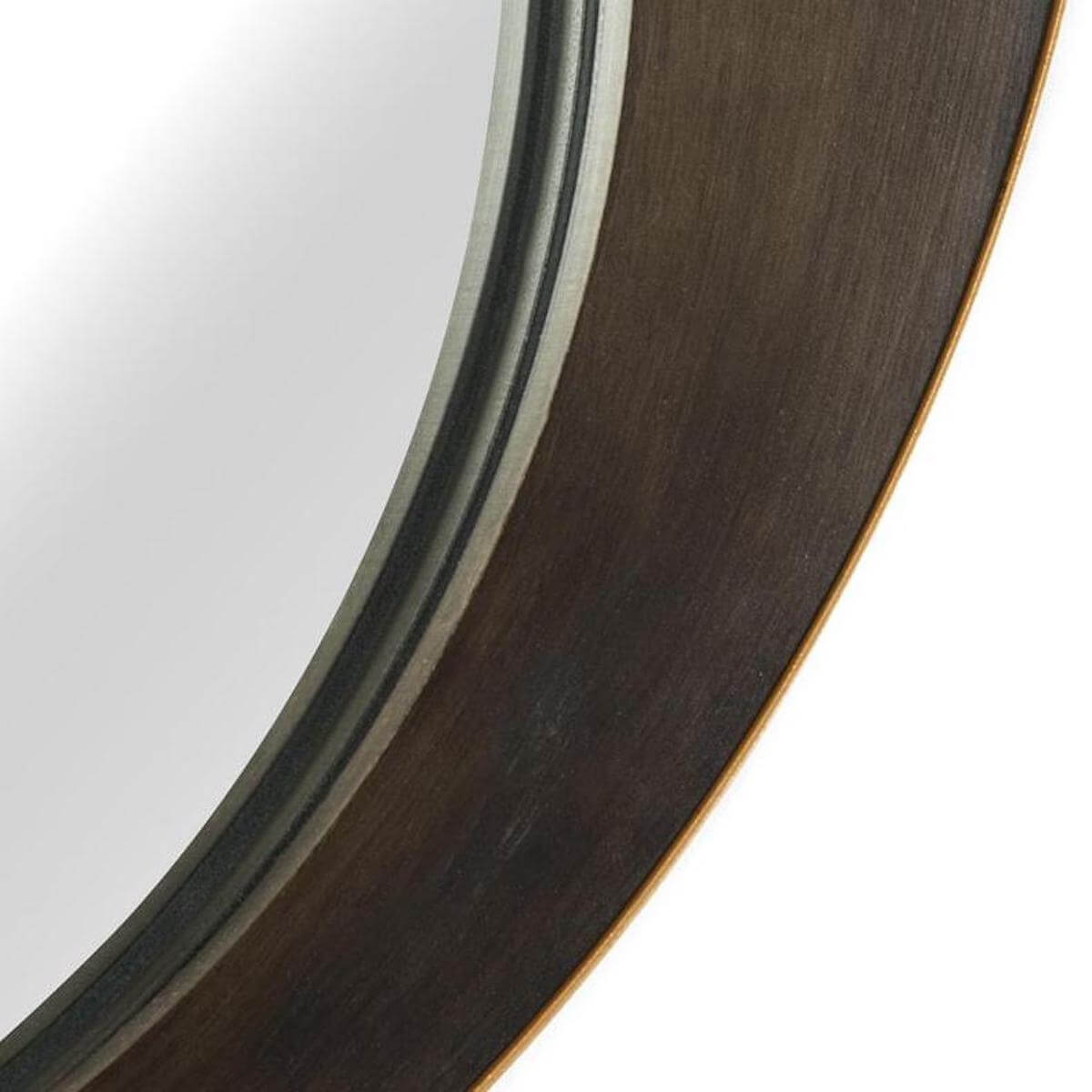 Miroir 65cm PELLE L Coco Maison