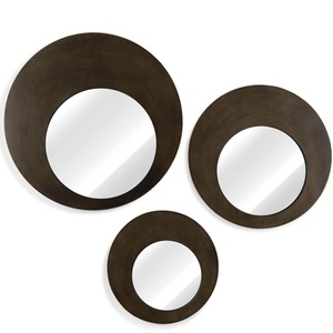 Miroir 80cm PELLE XL Coco Maison