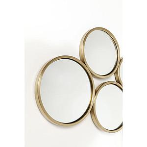 Miroir 93x138cm BUBBLE Kare Design laiton