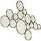 Miroir 93x138cm BUBBLE Kare Design laiton