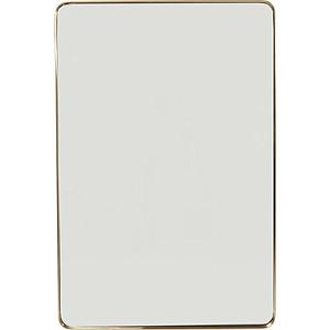 Miroir rectangulaire 120x80cm CURVE Kare Design laiton