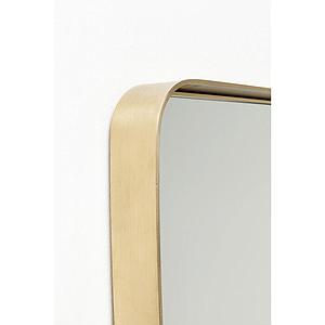 Miroir rectangulaire 120x80cm CURVE Kare Design laiton