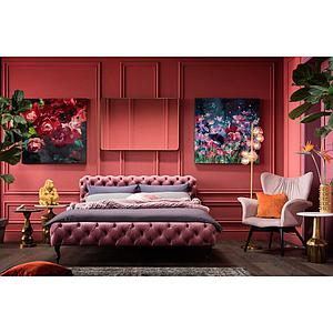 Miroir rectangulaire 120x80cm CURVE Kare Design laiton