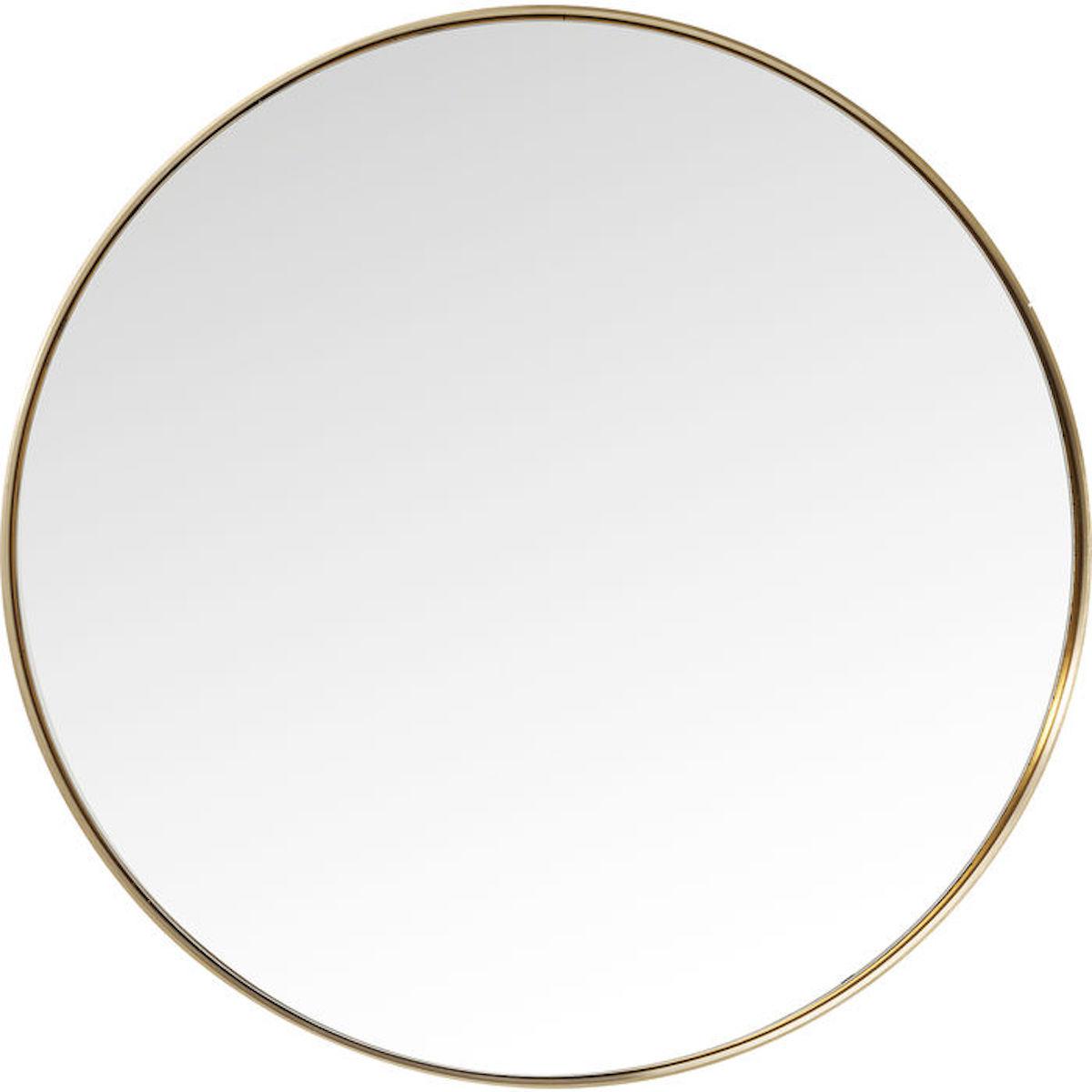 Miroir rond 100cm CURVE Kare Design laiton
