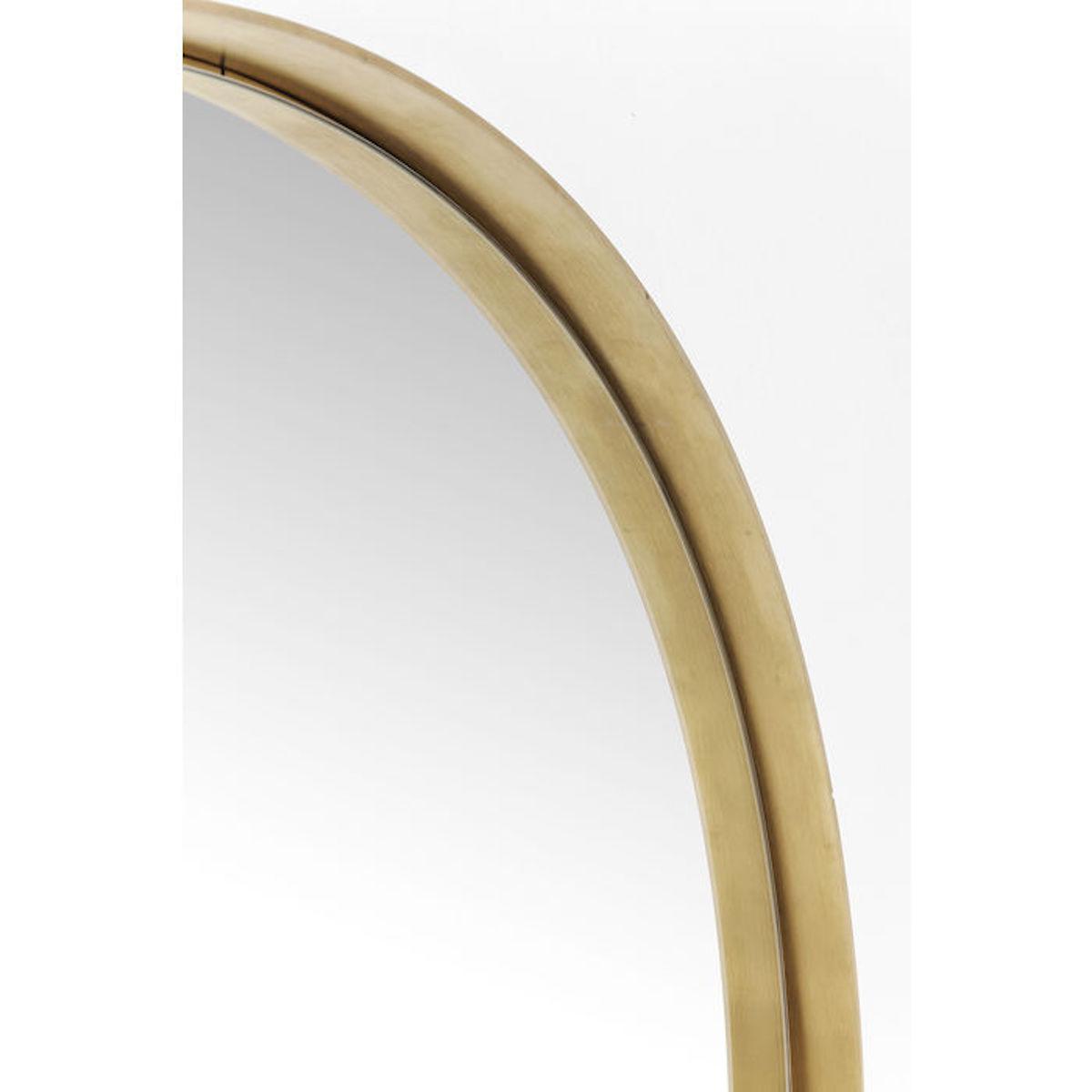 Miroir rond 100cm CURVE Kare Design laiton
