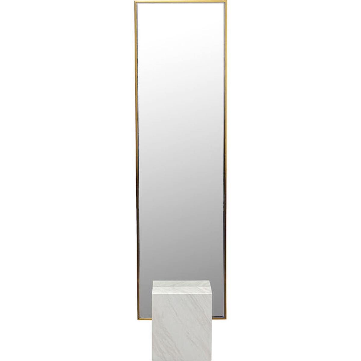 Miroir sur pied 46x180cm HULDA Kare Design laiton