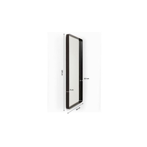 Mirror Ombra Soft Black 120x60cm Kare Design