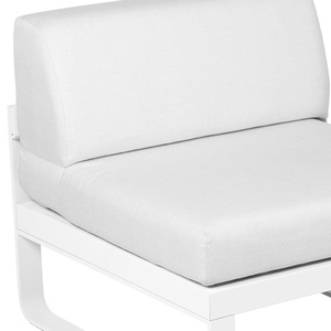 Module central 1 place BELLEVIE Fermob blanc coton-blanc grisé