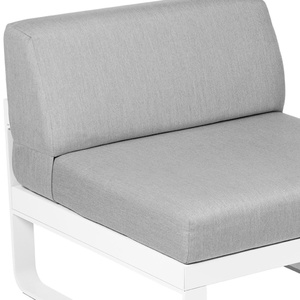 Module central 1 place BELLEVIE Fermob blanc coton-gris flanelle
