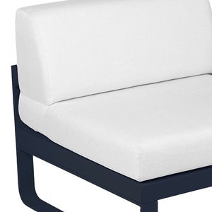Module central 1 place BELLEVIE Fermob Bleu Abysse-blanc grisé