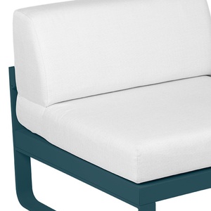 Module central 1 place BELLEVIE Fermob bleu acapulco-blanc grisé