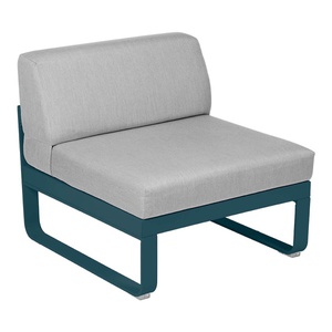 Module central 1 place BELLEVIE Fermob bleu acapulco-gris flanelle