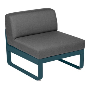 Module central 1 place BELLEVIE Fermob bleu acapulco-gris graphite