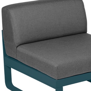 Module central 1 place BELLEVIE Fermob bleu acapulco-gris graphite