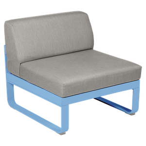 Module central 1 place BELLEVIE Fermob bleu maya-taupe grisé