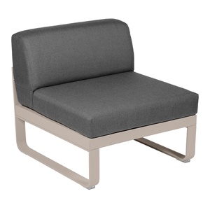 Module central 1 place BELLEVIE Fermob brun muscade-gris graphite
