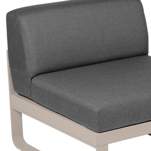 Module central 1 place BELLEVIE Fermob brun muscade-gris graphite