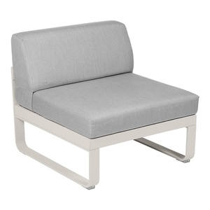 Module central 1 place BELLEVIE Fermob gris argile-gris flanelle