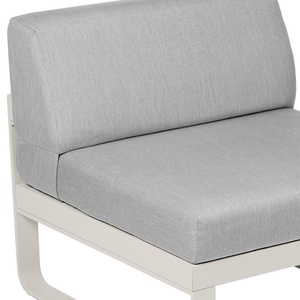 Module central 1 place BELLEVIE Fermob gris argile-gris flanelle