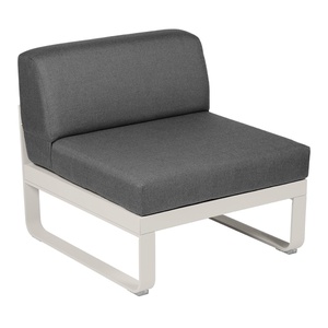 Module central 1 place BELLEVIE Fermob gris argile-gris graphite