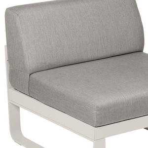 Module central 1 place BELLEVIE Fermob gris argile-taupe grisé