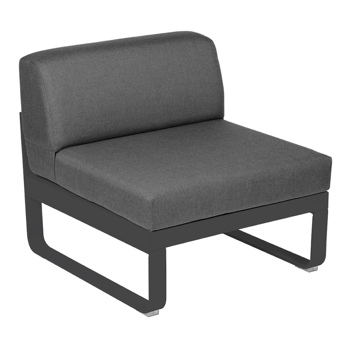 Module central 1 place BELLEVIE Fermob gris carbone-gris graphite