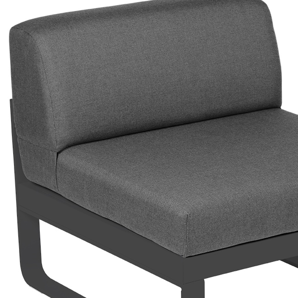 Module central 1 place BELLEVIE Fermob gris carbone-gris graphite