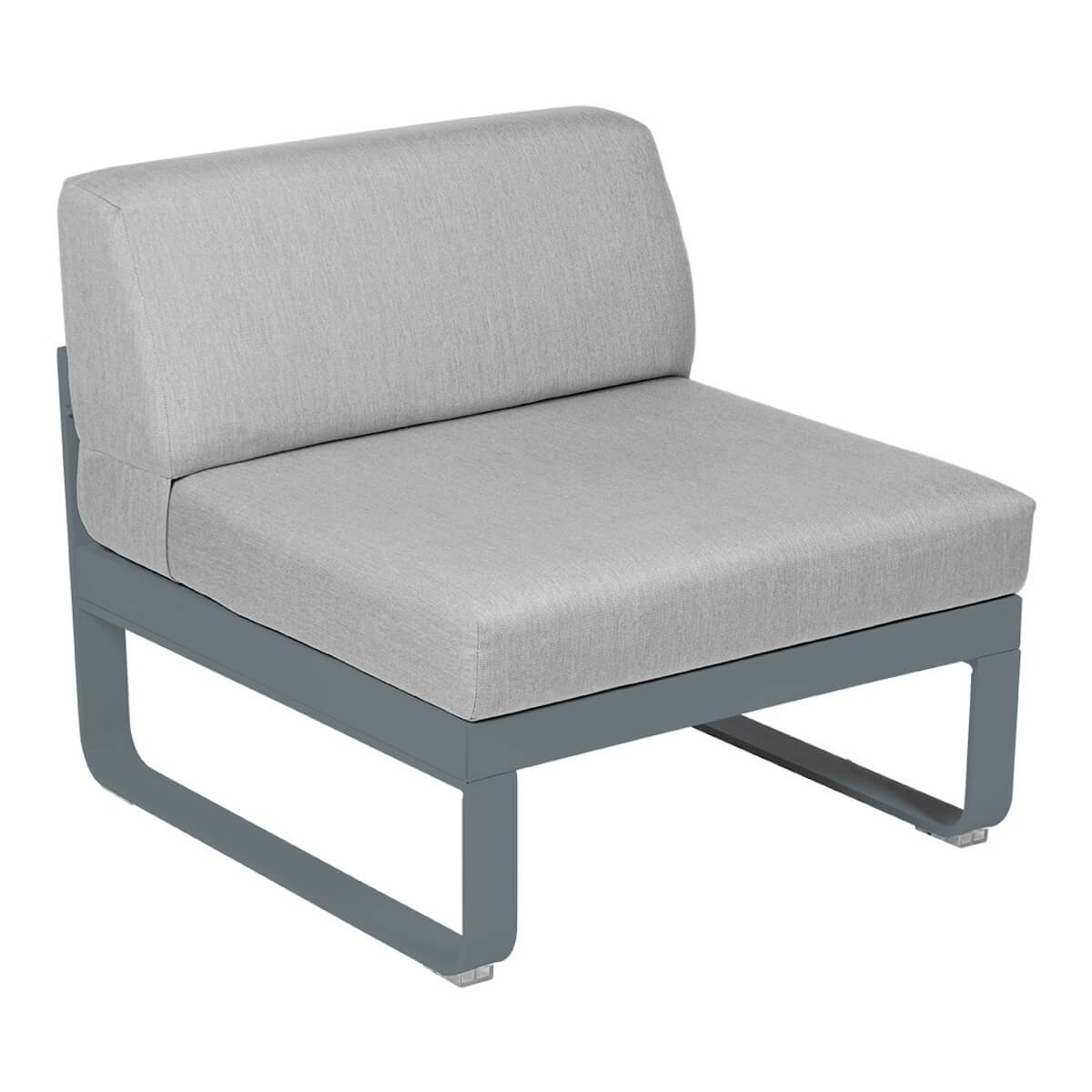 Module central 1 place BELLEVIE Fermob gris orage-gris flanelle