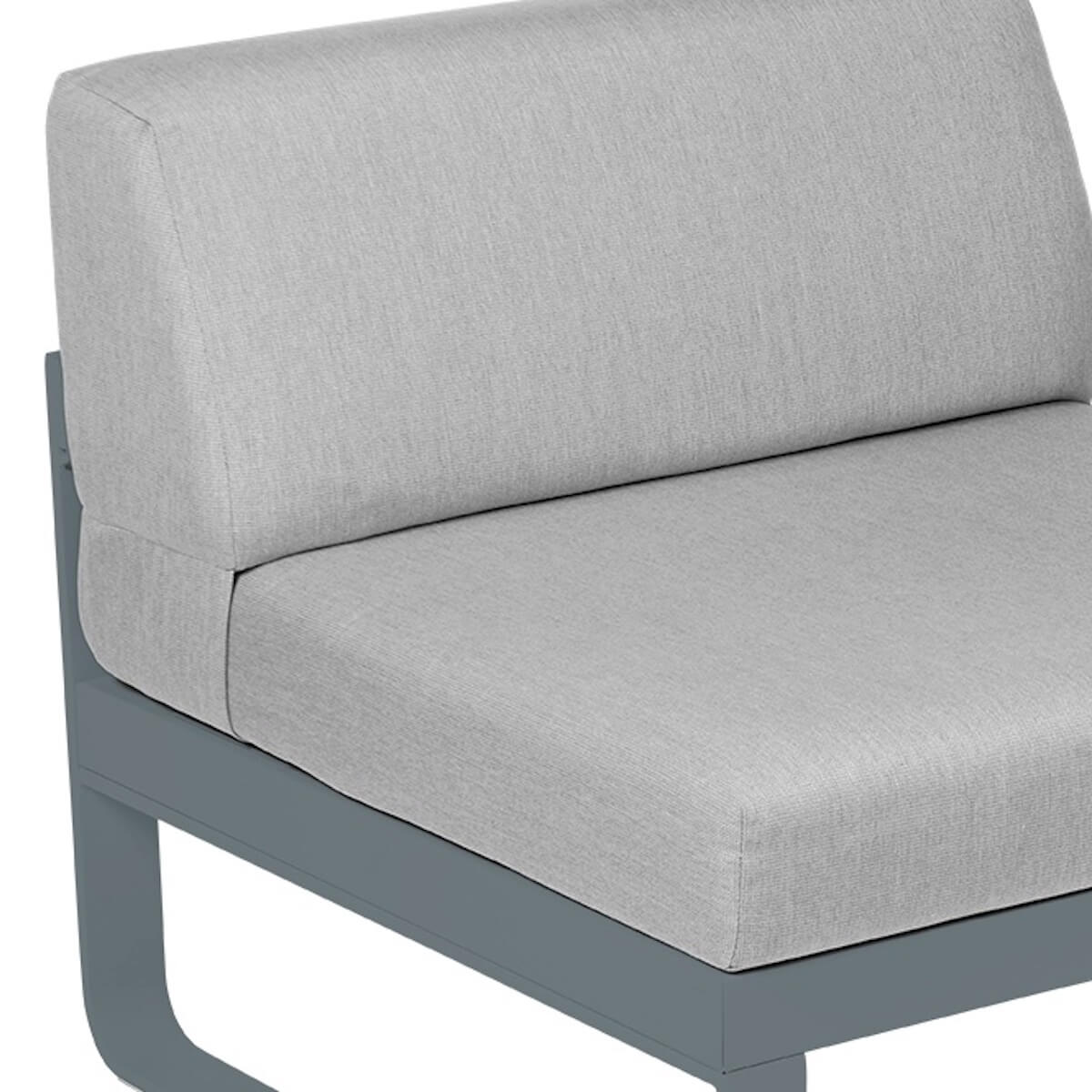 Module central 1 place BELLEVIE Fermob gris orage-gris flanelle