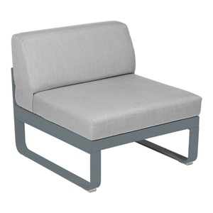 Module central 1 place BELLEVIE Fermob gris orage-gris flanelle