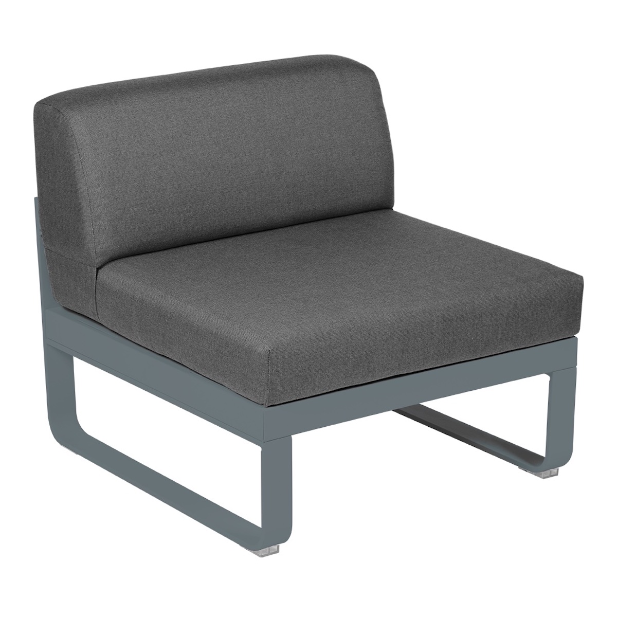 Module central 1 place BELLEVIE Fermob gris orage-gris graphite