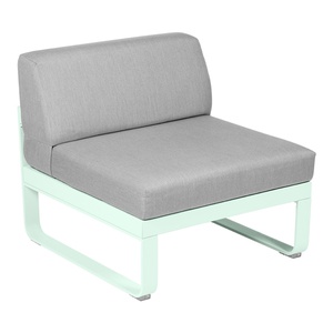 Module central 1 place BELLEVIE Fermob menthe glaciale-gris flanelle