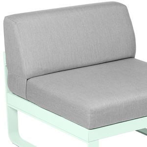 Module central 1 place BELLEVIE Fermob menthe glaciale-gris flanelle