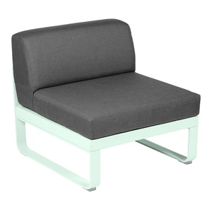 Module central 1 place BELLEVIE Fermob menthe glaciale-gris graphite