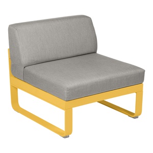 Module central 1 place BELLEVIE Fermob miel NEW-taupe grisé