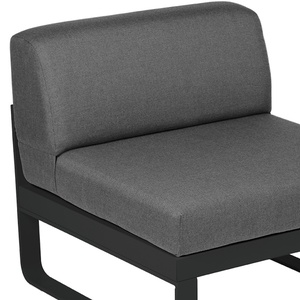 Module central 1 place BELLEVIE Fermob noir réglisse-gris graphite