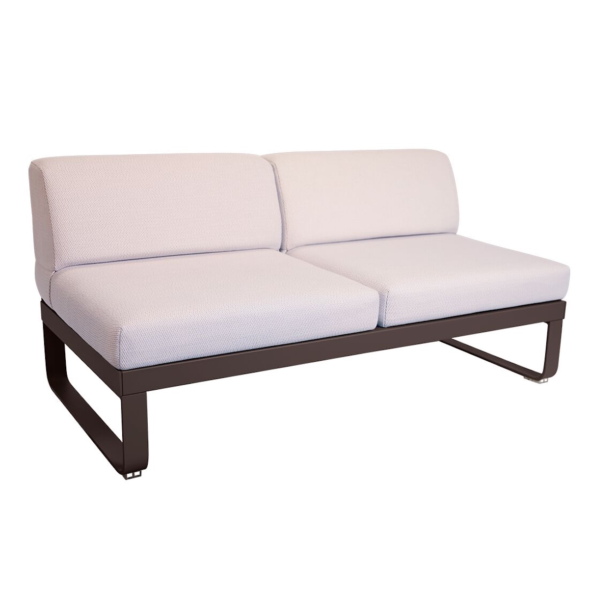 Module central 2 places BELLEVIE Fermob tonka-perle