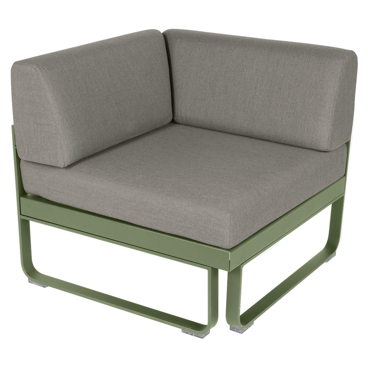 Module d' angle 1 place BELLEVIE Fermob cactus-taupe grisé