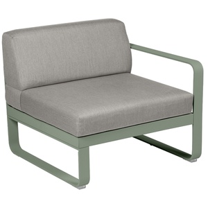 Module droit 1 place BELLEVIE Fermob cactus-taupe grisé