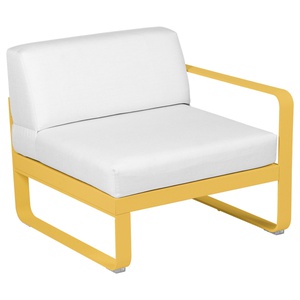 Module droit 1 place BELLEVIE Fermob miel NEW-blanc grisé