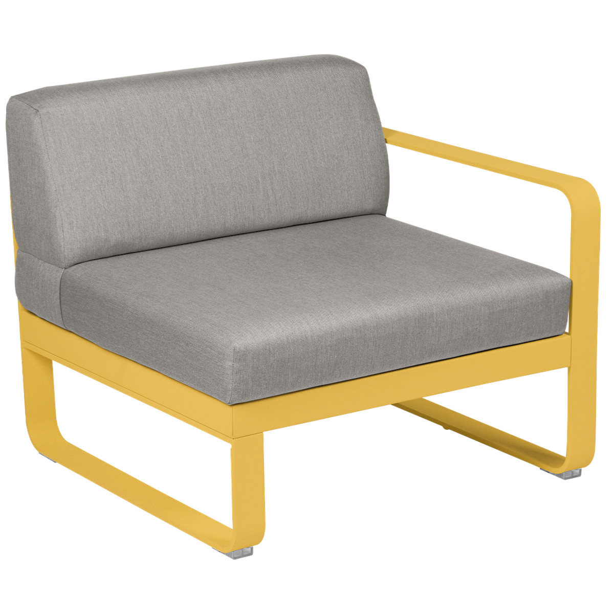 Module droit 1 place BELLEVIE Fermob miel NEW-taupe grisé 