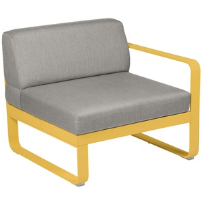 Module droit 1 place BELLEVIE Fermob miel NEW-taupe grisé 