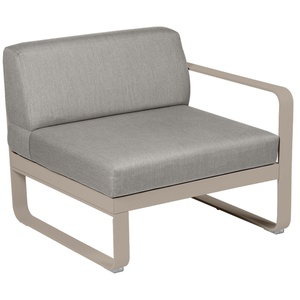 Module droit 1 place BELLEVIE Fermob muscade-taupe grisé