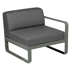 Module droit 1 place BELLEVIE Fermob romarin-Gris graphite