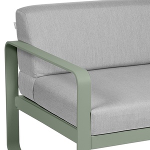 Module gauche 1 place BELLEVIE Fermob cactus-gris flanelle