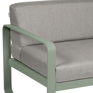 Module gauche 1 place BELLEVIE Fermob cactus-taupe grisé