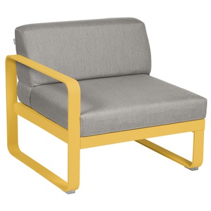Module gauche 1 place BELLEVIE Fermob miel NEW-taupe grisé 