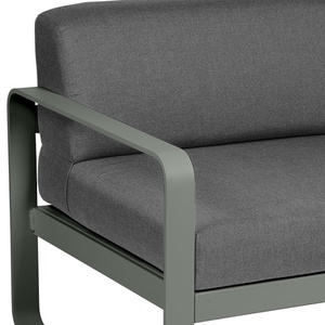 Module gauche 1 place BELLEVIE Fermob romarin-gris graphite